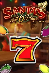 santas gift 6 player game logo